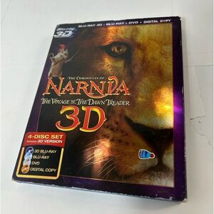 The‎ Chronicles of Narnia: Voyage of Dawn Treader (Blu-ray 3D DVD) w/slipcover